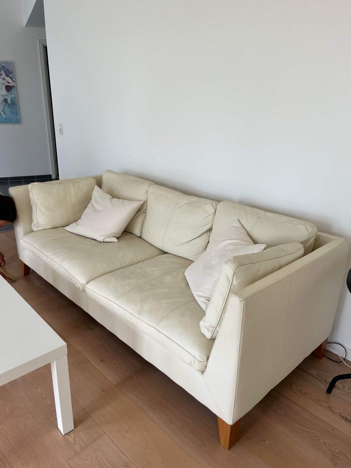 Sofa læder 3 pers