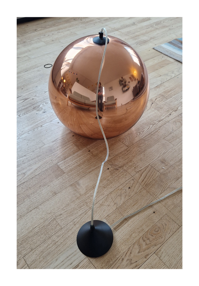 Tom Dixon, Kobber Pendel Ø45