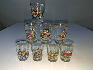 Glas 8 Retro snapseglas France