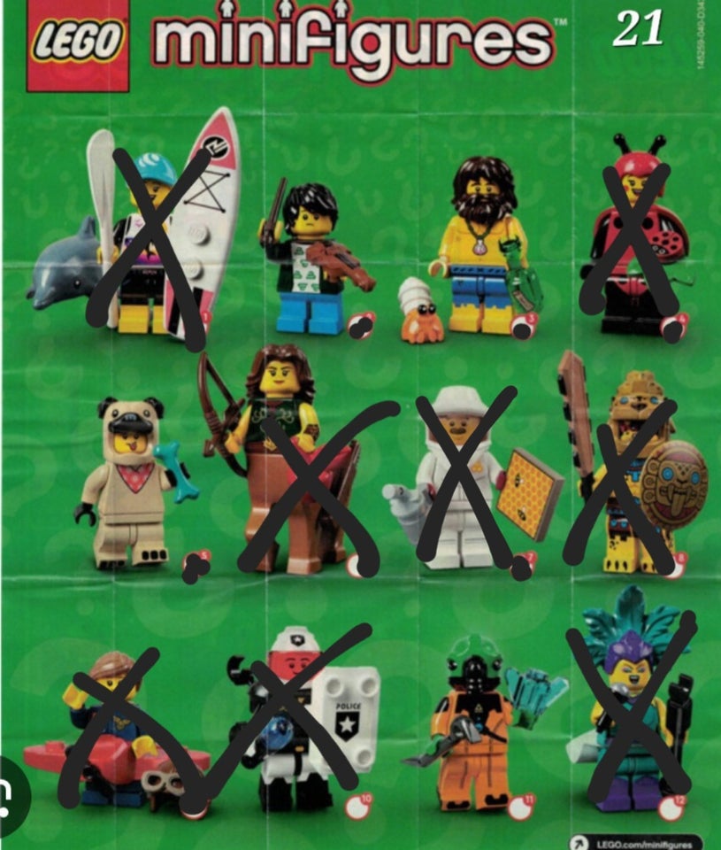 Lego Minifigures Minifigurer