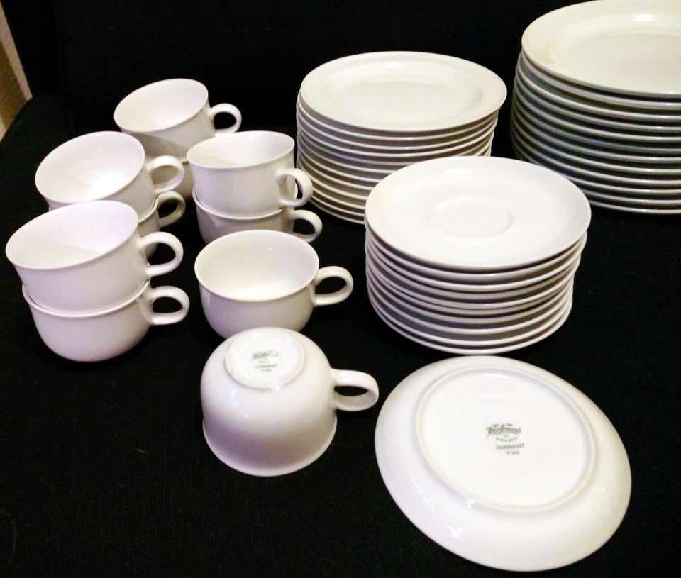 Porcelæn kaffekopper m/underkop