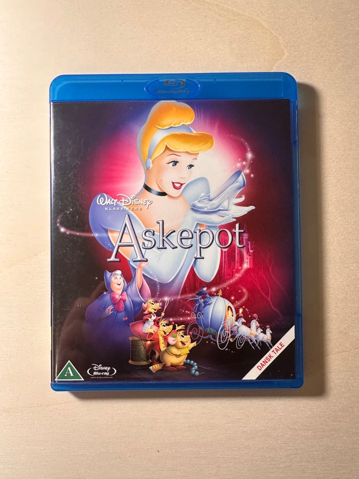 Askepot, Blu-ray, tegnefilm