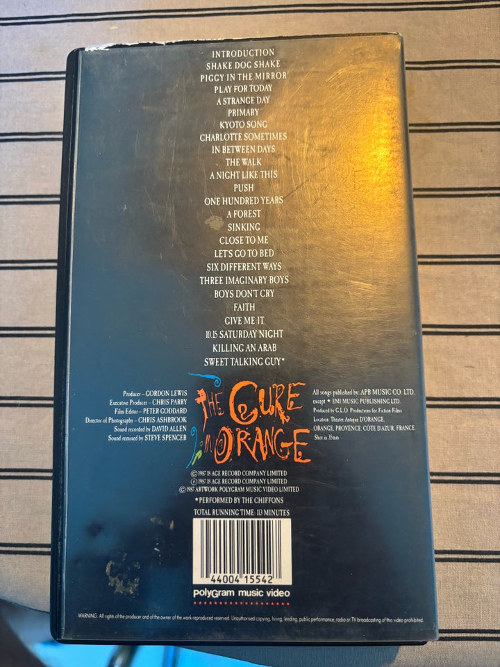 The Cure: The Cure - In Orange,