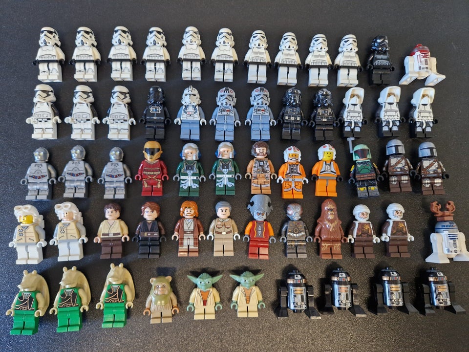 Lego Star Wars, Blandet figurer