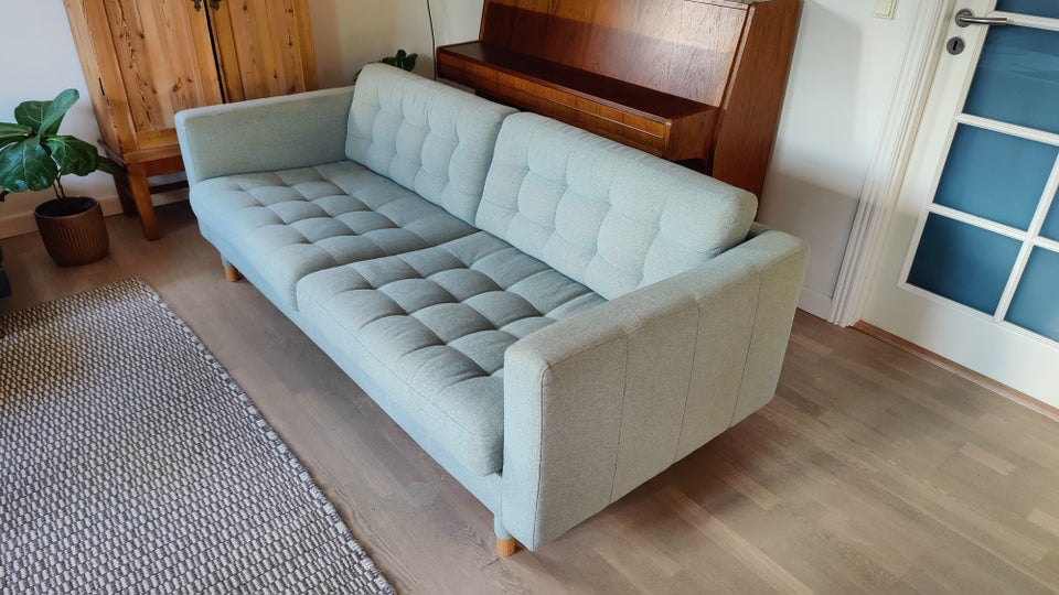 Sofa, polyester, 3 pers.