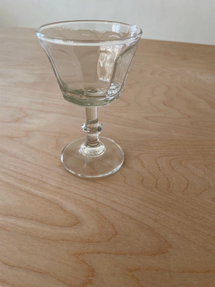 Glas, portvinsglas/cognac glas,