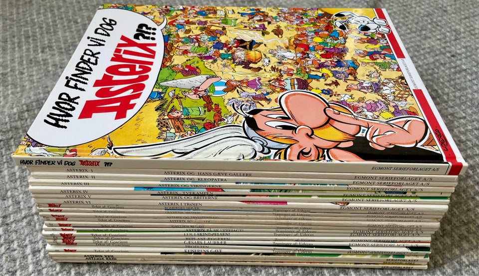 Asterix, 21 album, Goscinny 