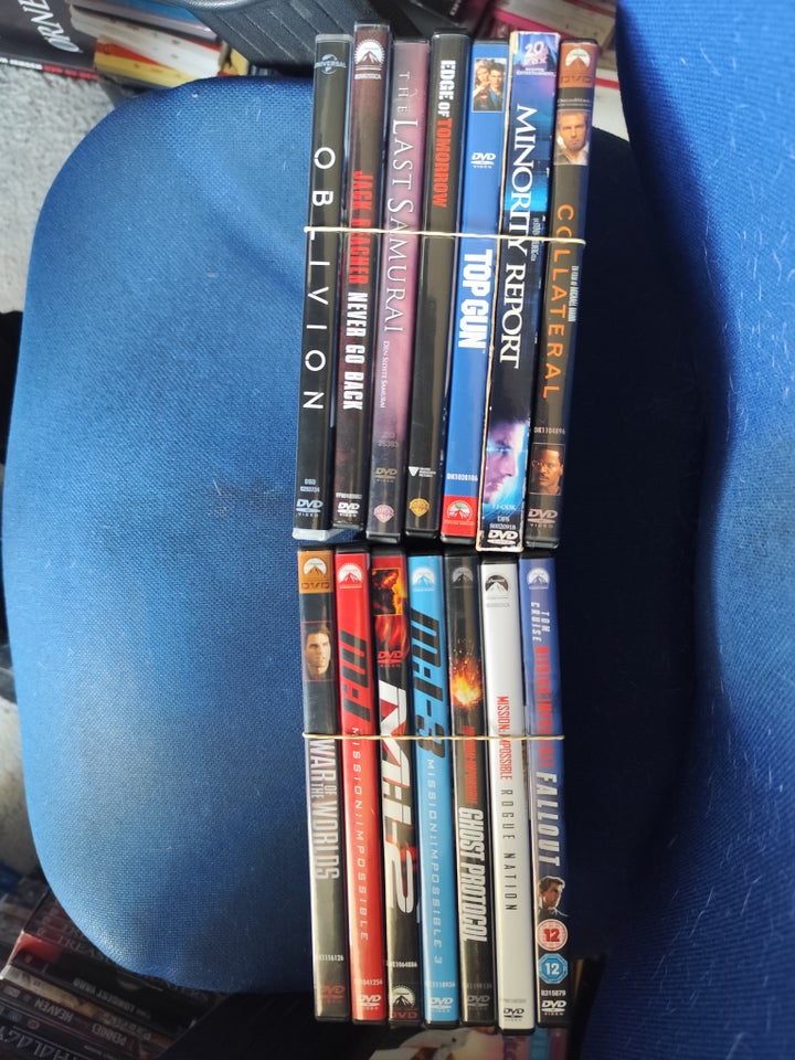 14 Tom Cruise film, DVD, action