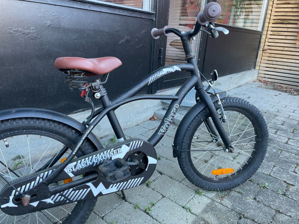 Unisex børnecykel, cruiser, 18