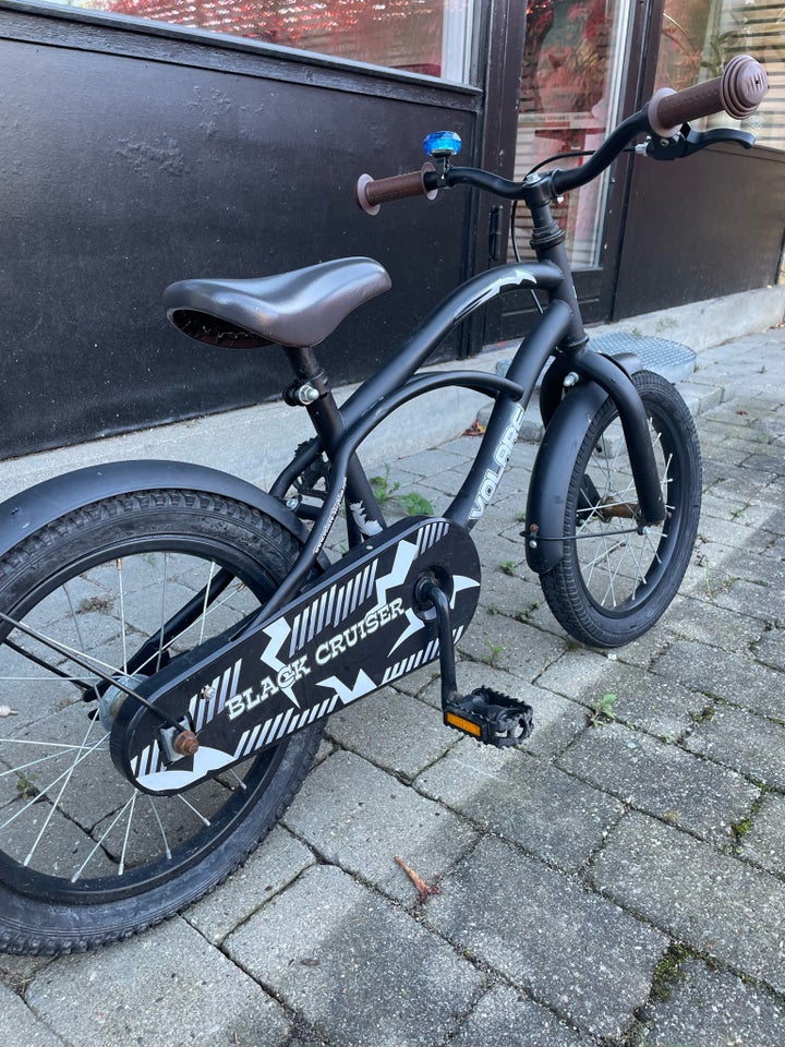 Unisex børnecykel, cruiser, 18