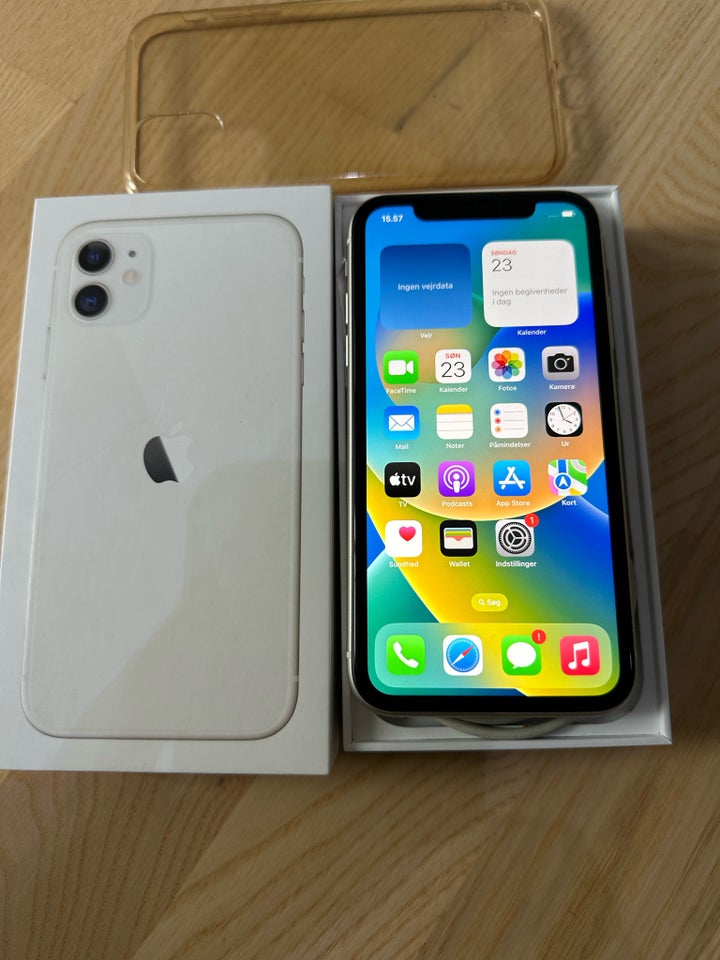 iPhone 11, 64 GB, hvid