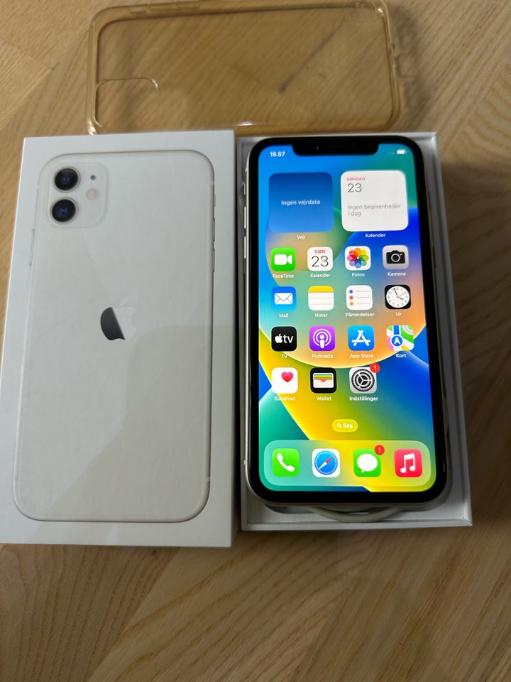 iPhone 11, 64 GB, hvid