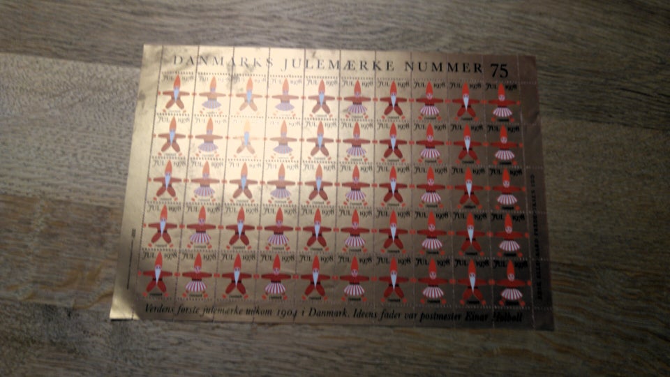 Danmark, Danske juleark 1975-81