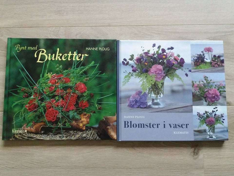 Pynt med buketter og Blomster i