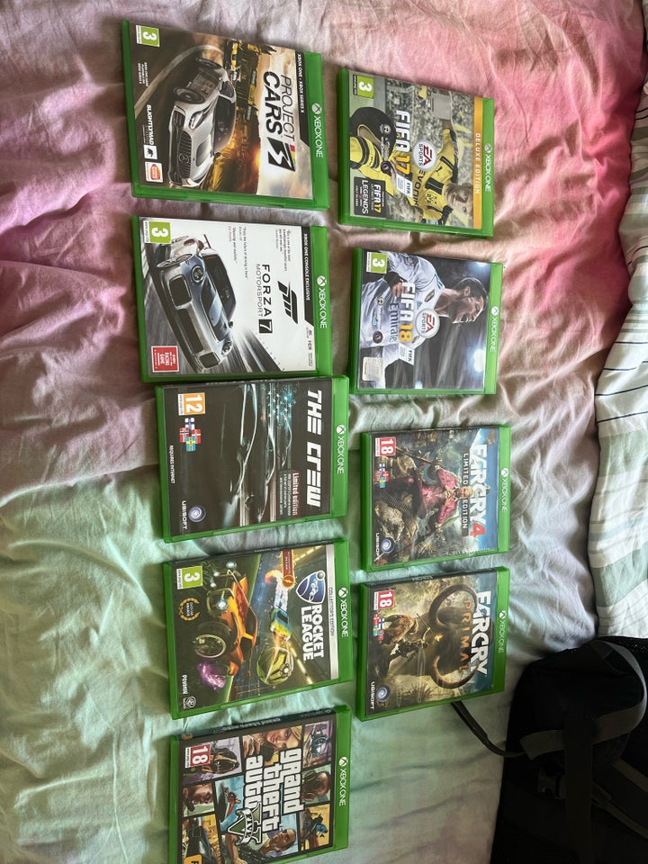 Sælger Xbox one spil , Xbox One,