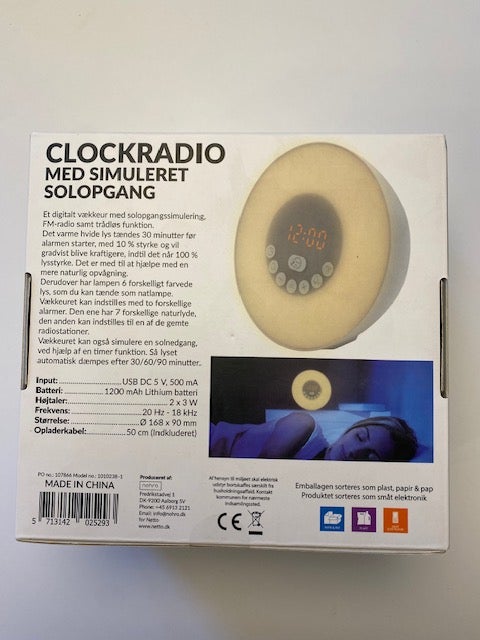 Clockradio, Andet, Clockradio