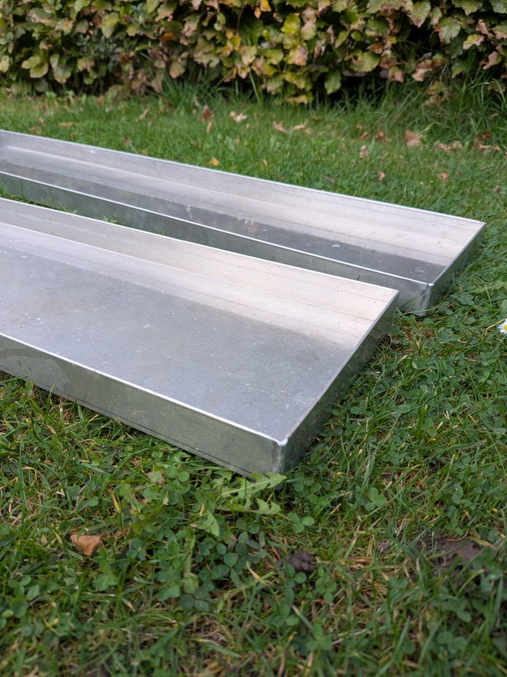 2 stk Aluminiumsbakker