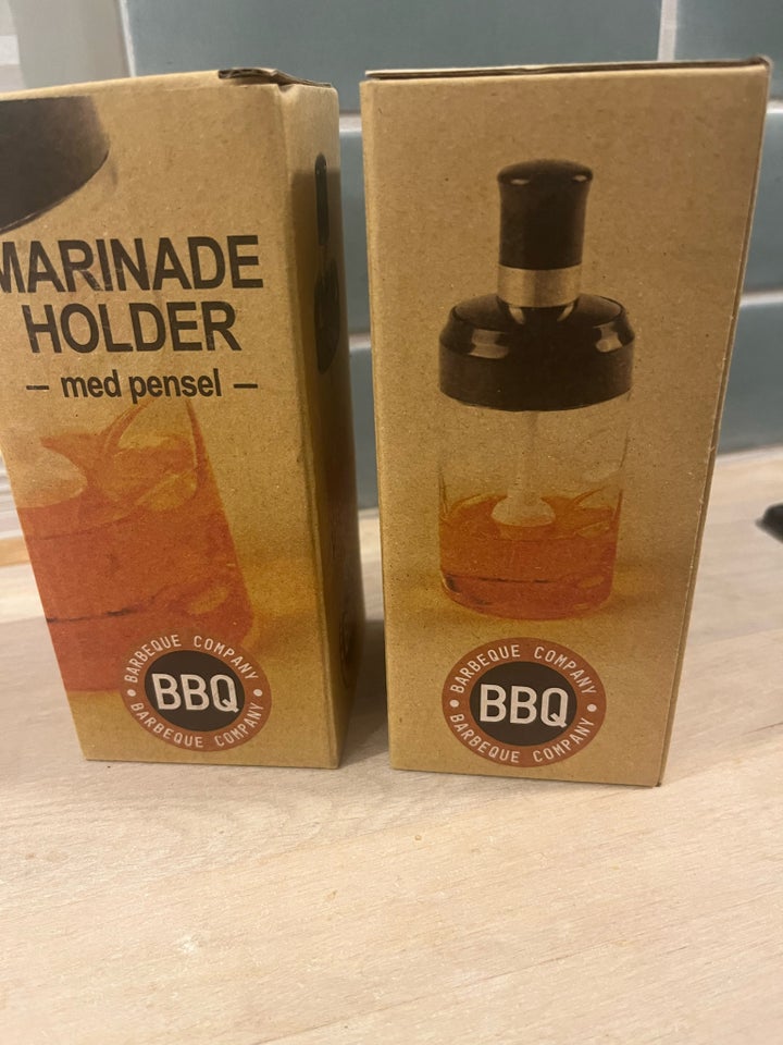 Marinade holder med pensel, Netto