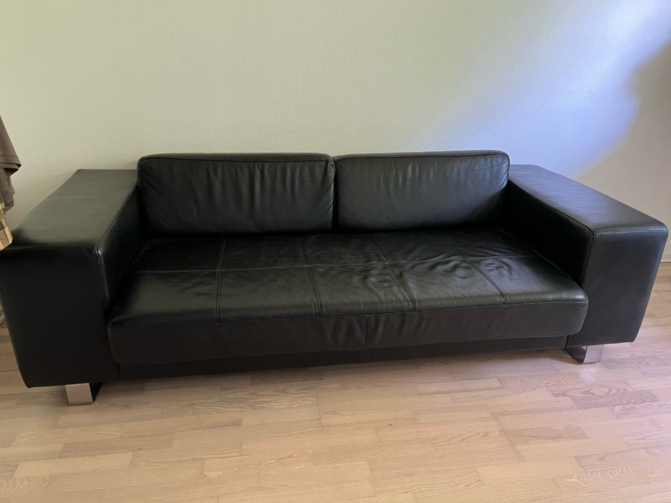 Sofa læder 3 pers