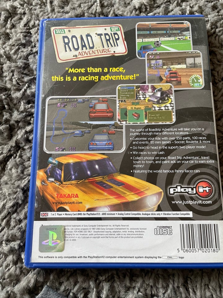 Road trip, PS2