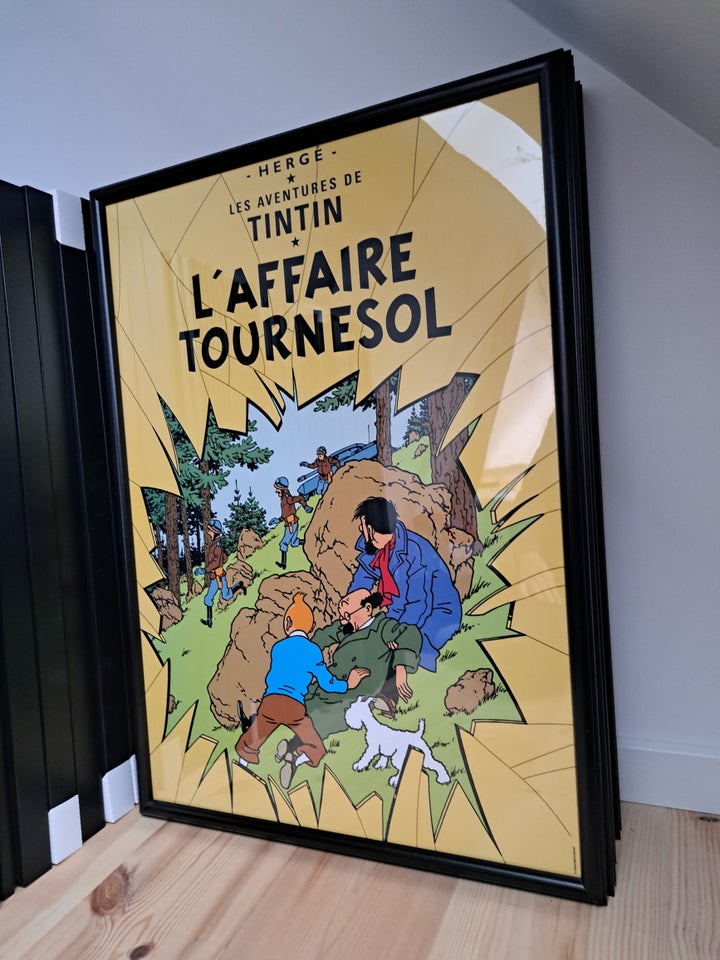 Nye originale Tintin plakater I