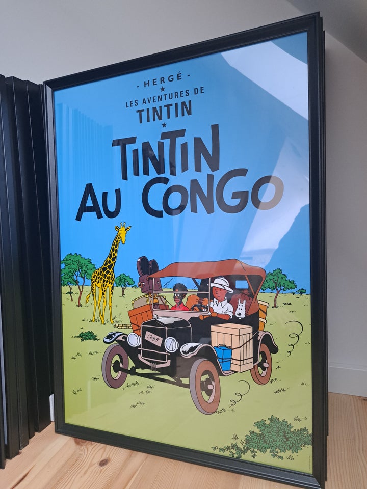 Nye originale Tintin plakater I