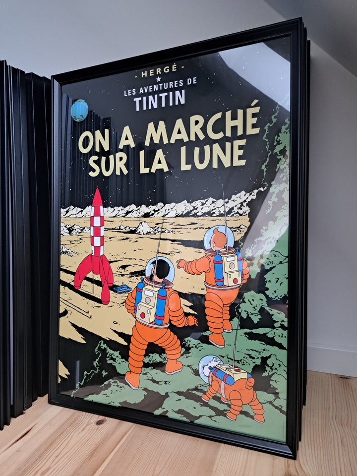 Nye originale Tintin plakater I