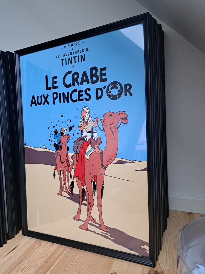 Nye originale Tintin plakater I