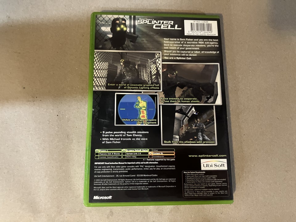 Splinter Cell, Xbox