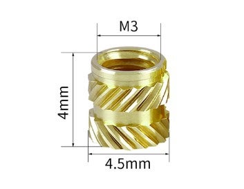 Loddekolbe 10 stk  M3 / M4 / M5 heat