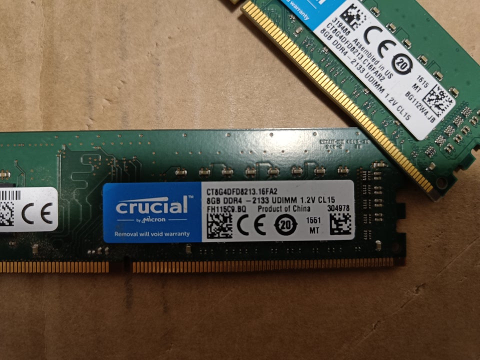 Crucial, 2x8GB (16GB) DDR4,