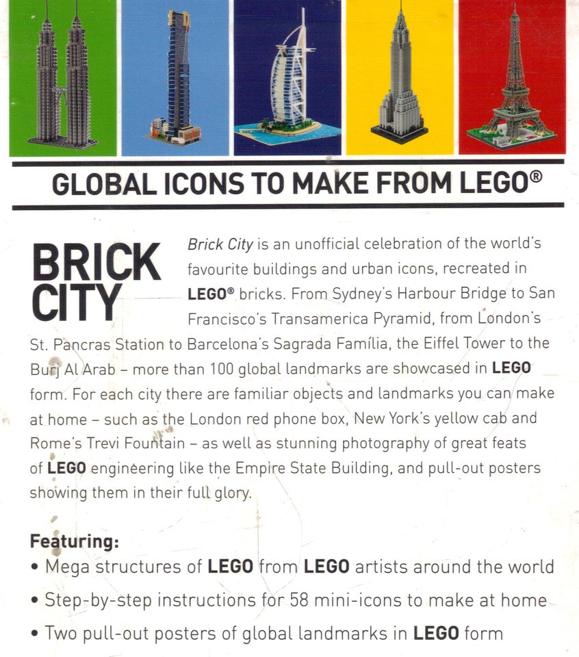 Brick city Lego for grown ups Af