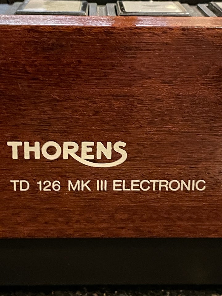 Pladespiller, Thorens, 126mk3