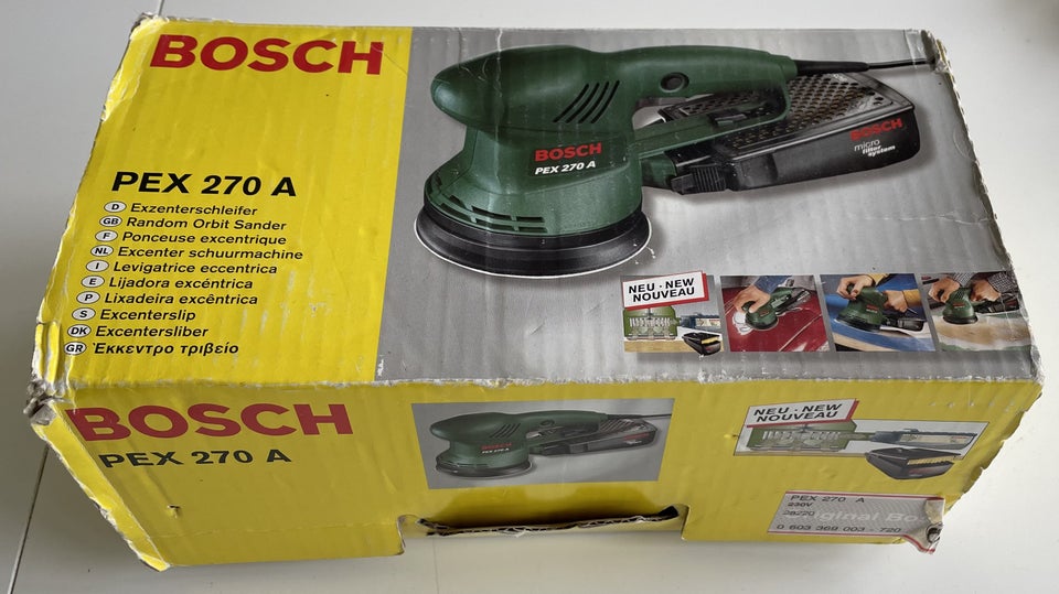 Excentersliber Bosch PEX 270 A