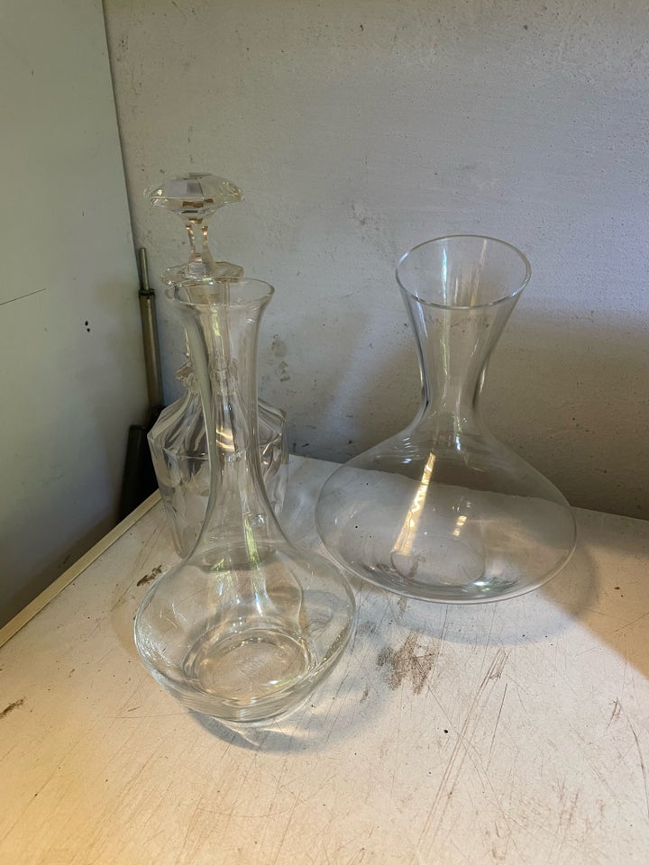 Glas, Karafler, Holmegaard blandt