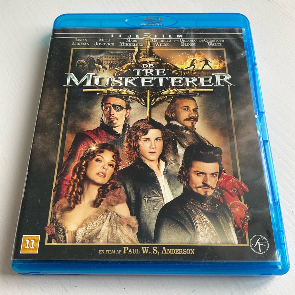 De Tre Musketerer Blu-ray