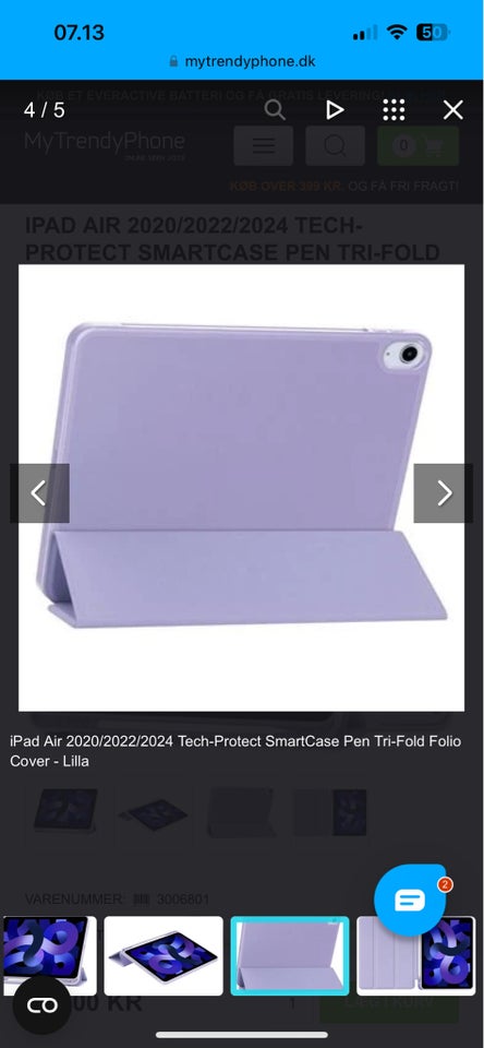 Smart cover t iPad Perfekt