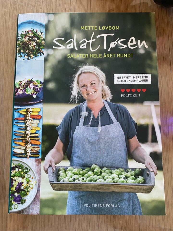 Salattøsen, emne: mad og vin