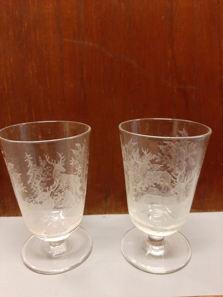 Hjorteglas Glas 120 år gl