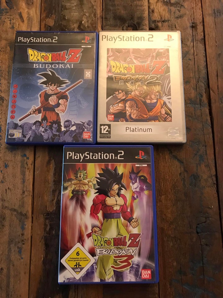 Dragon Ball Z 1, 2 og 3, PS2