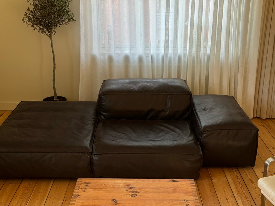 Sofa læder 2 pers