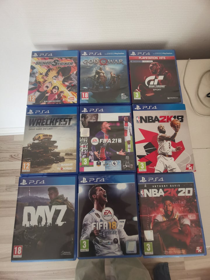 Ps4 spil sælges byd gerne PS4