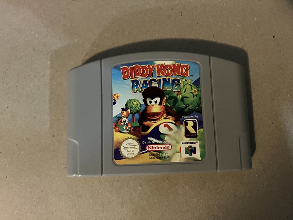 Diddy Kong Racing N64 action