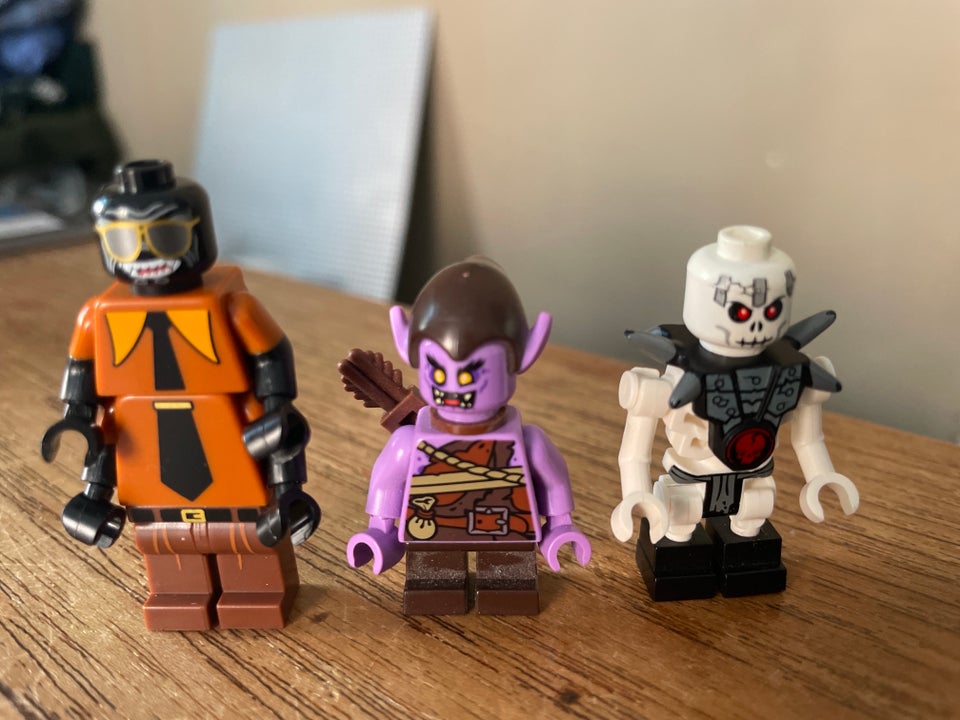 Lego Ninjago 3 stk figurer