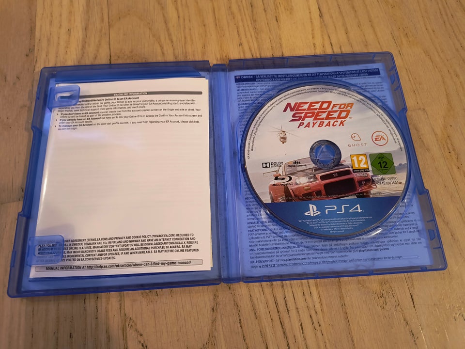 Need For Speed Payback PS4