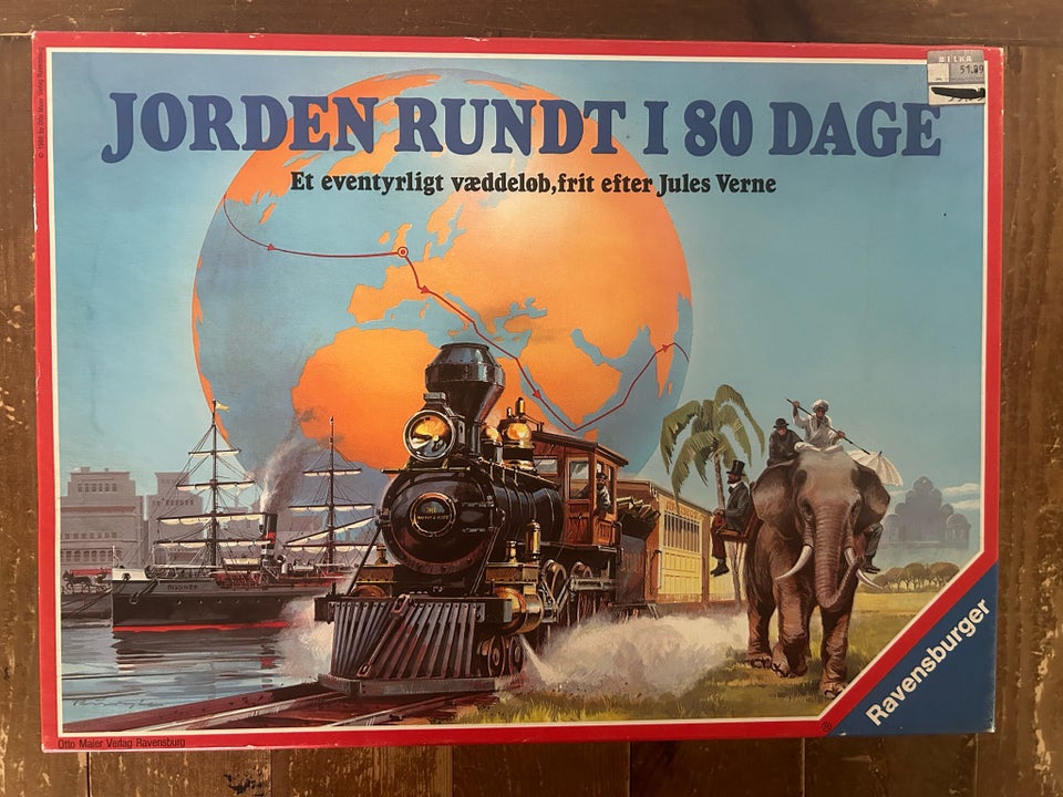 jorden rundt i 80 dage, Retro spil,