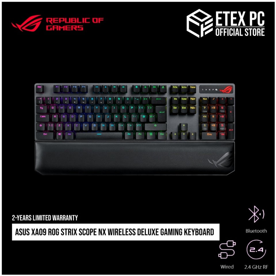 Tastatur, UBRUGT ROG STRIX, ASUS