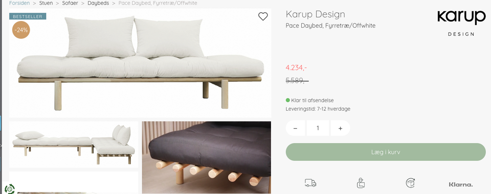 DAYBED Karup Design