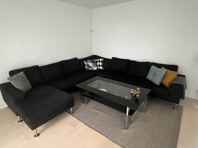 Hjørnesofa stof 6 pers