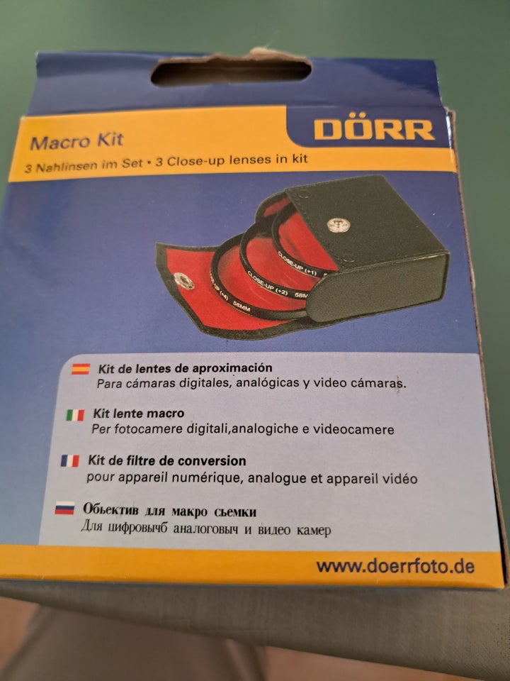 Macro kit, Dørt, 3 Nahlinser